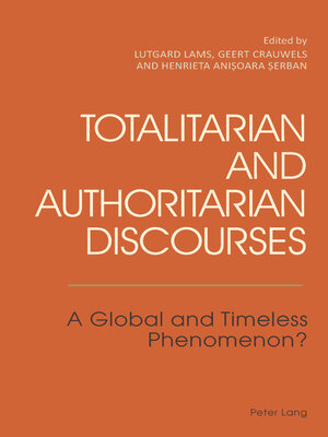 cover image of Totalitarian and Authoritarian Discourses